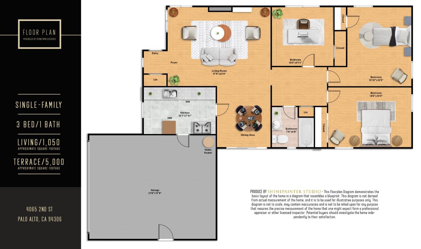 Detail Gallery Image 40 of 42 For 4065 2nd St, Palo Alto,  CA 94306 - 3 Beds | 1 Baths