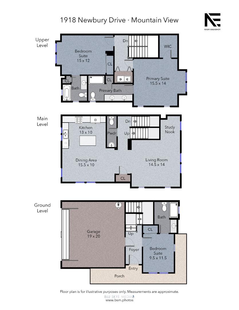 Detail Gallery Image 26 of 26 For 1918 Newbury Dr, Mountain View,  CA 94043 - 3 Beds | 3/1 Baths