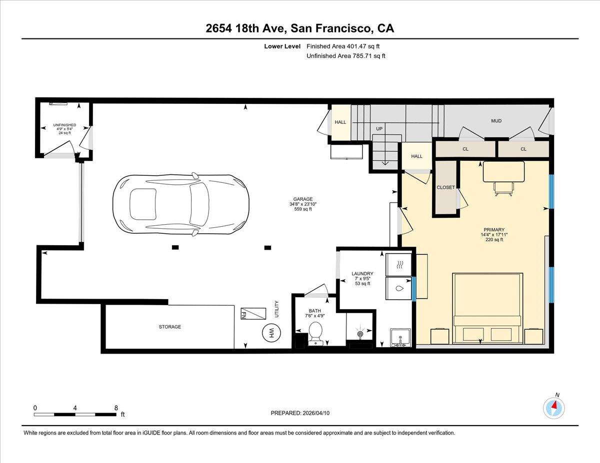 Detail Gallery Image 24 of 25 For 2654 18th Ave, San Francisco,  CA 94116 - 3 Beds | 2 Baths