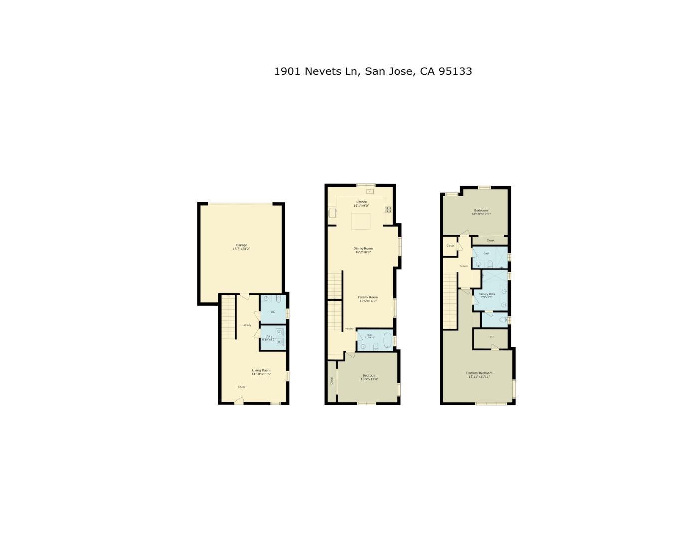 Detail Gallery Image 39 of 39 For 1901 Nevets Ln, San Jose,  CA 95133 - 3 Beds | 3/1 Baths