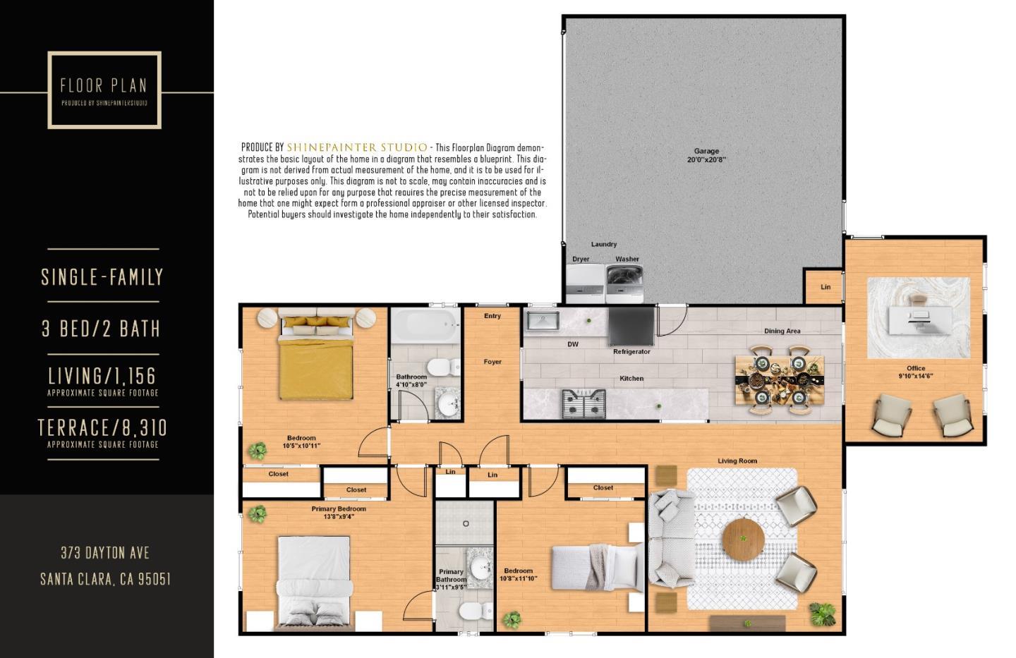 Detail Gallery Image 52 of 52 For 373 Dayton Ave, Santa Clara,  CA 95051 - 3 Beds | 2 Baths