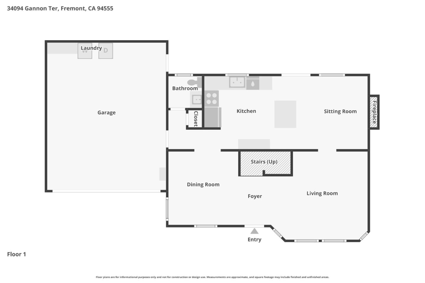 Detail Gallery Image 45 of 45 For 34094 Gannon Ter, Fremont,  CA 94555 - 4 Beds | 2/1 Baths