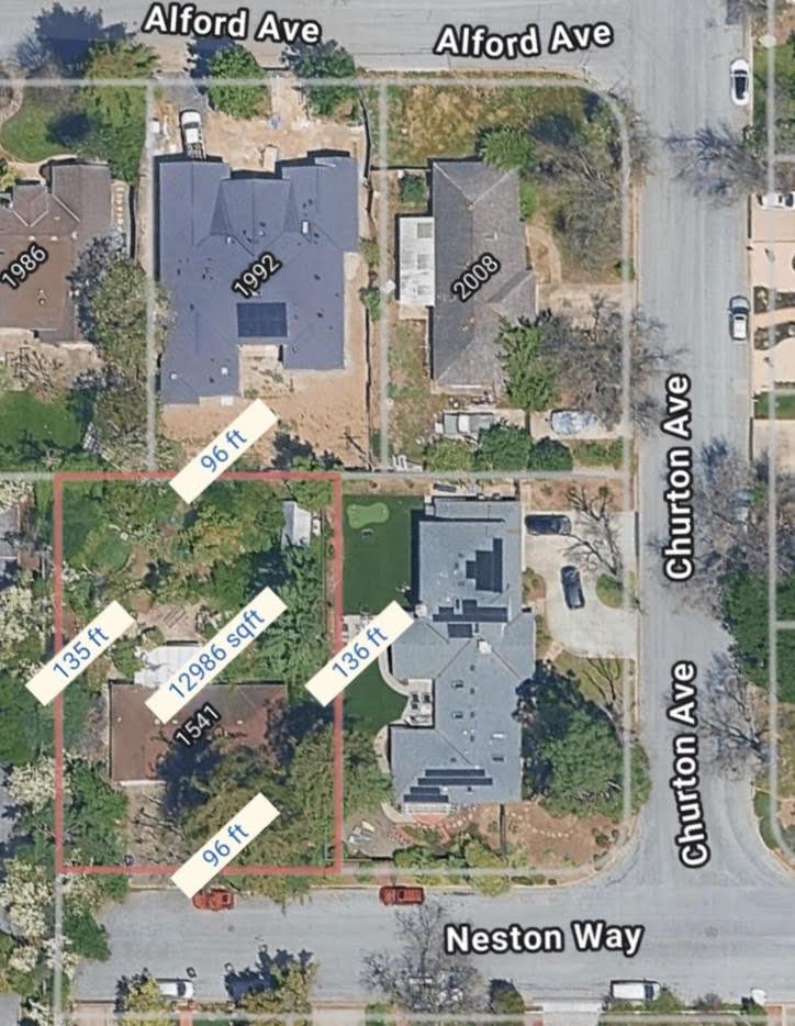 Detail Gallery Image 2 of 9 For 1541 Neston Way, Los Altos,  CA 94024 - 3 Beds | 1 Baths