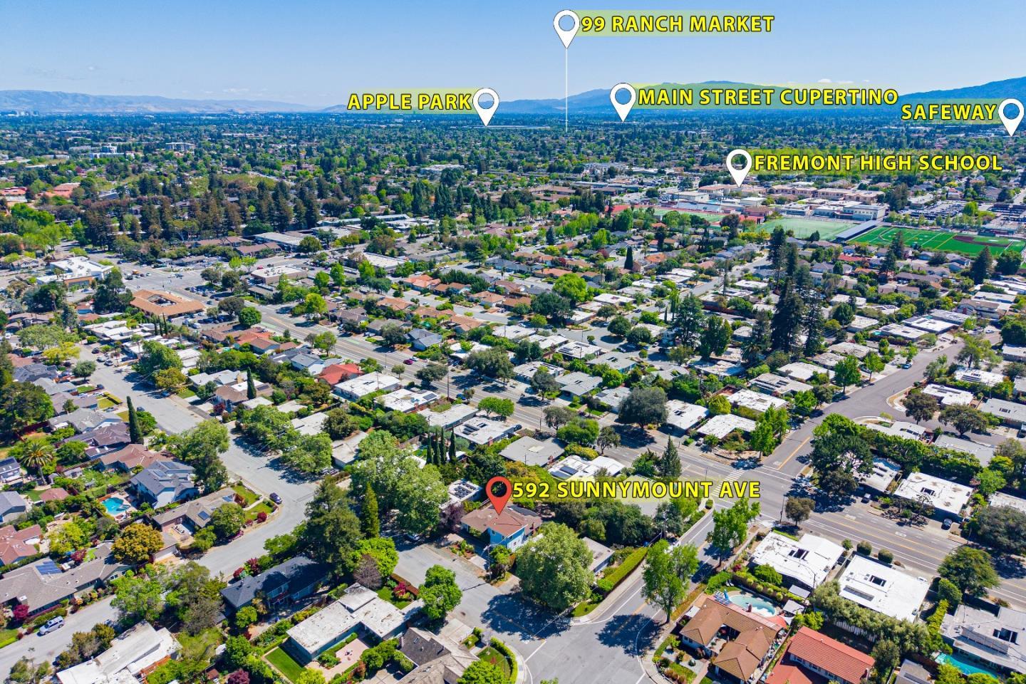 Detail Gallery Image 70 of 75 For 592 Sunnymount Ave, Sunnyvale,  CA 94087 - 5 Beds | 3 Baths