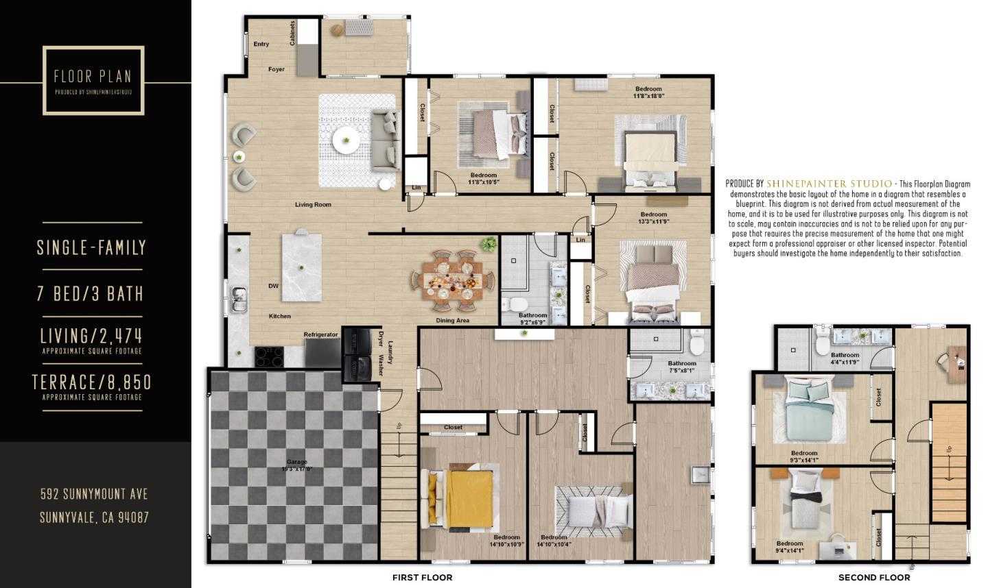 Detail Gallery Image 75 of 75 For 592 Sunnymount Ave, Sunnyvale,  CA 94087 - 5 Beds | 3 Baths