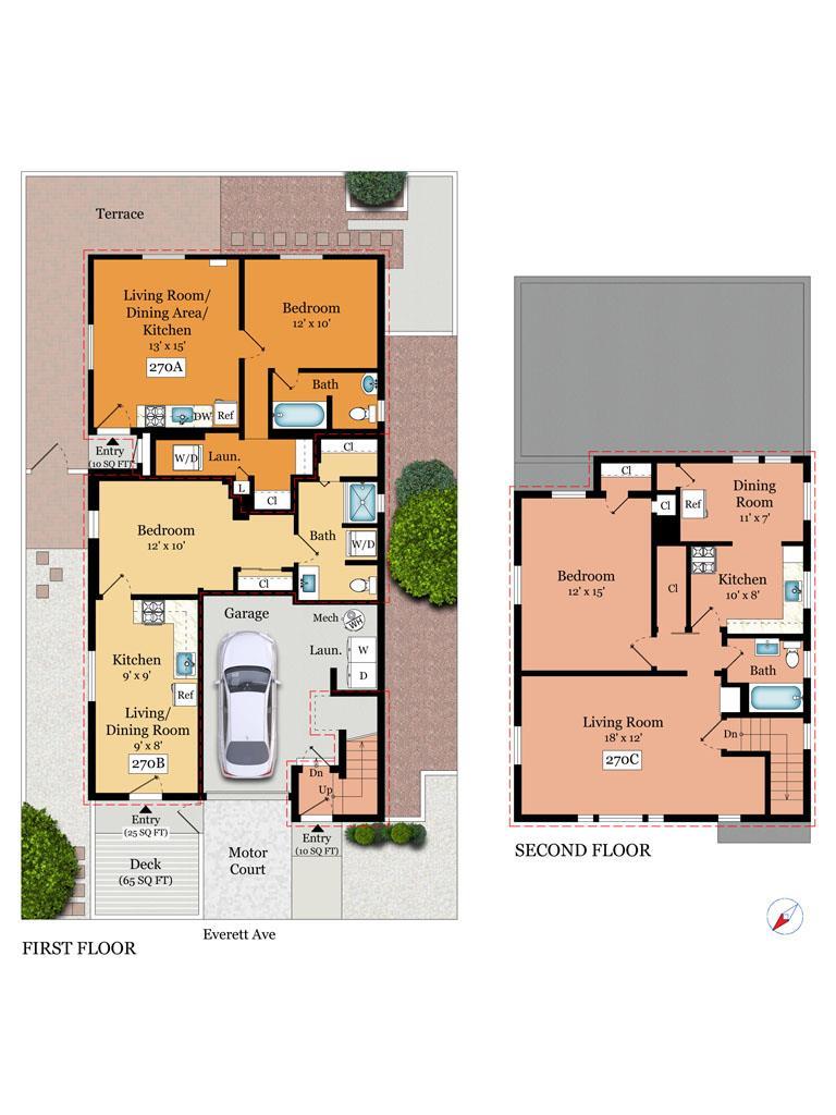 Detail Gallery Image 11 of 14 For 270 Everett Ave, Palo Alto,  CA 94301 - 3 Beds | 3 Baths