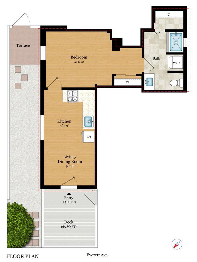 Detail Gallery Image 13 of 14 For 270 Everett Ave, Palo Alto,  CA 94301 - 3 Beds | 3 Baths