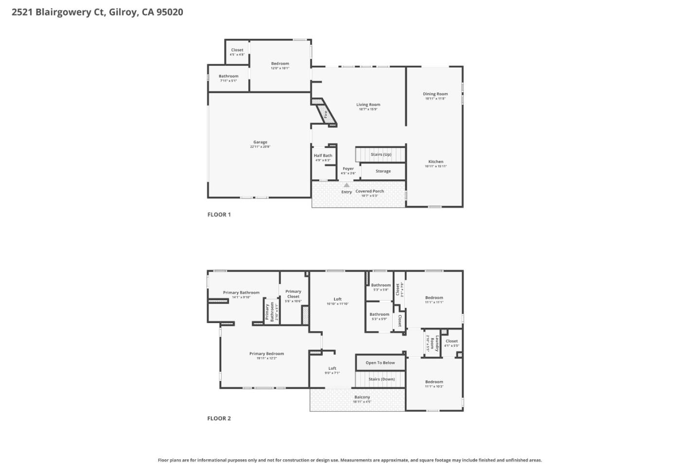 Detail Gallery Image 63 of 65 For 2521 Blairgowery Ct, Gilroy,  CA 95020 - 5 Beds | 3/1 Baths