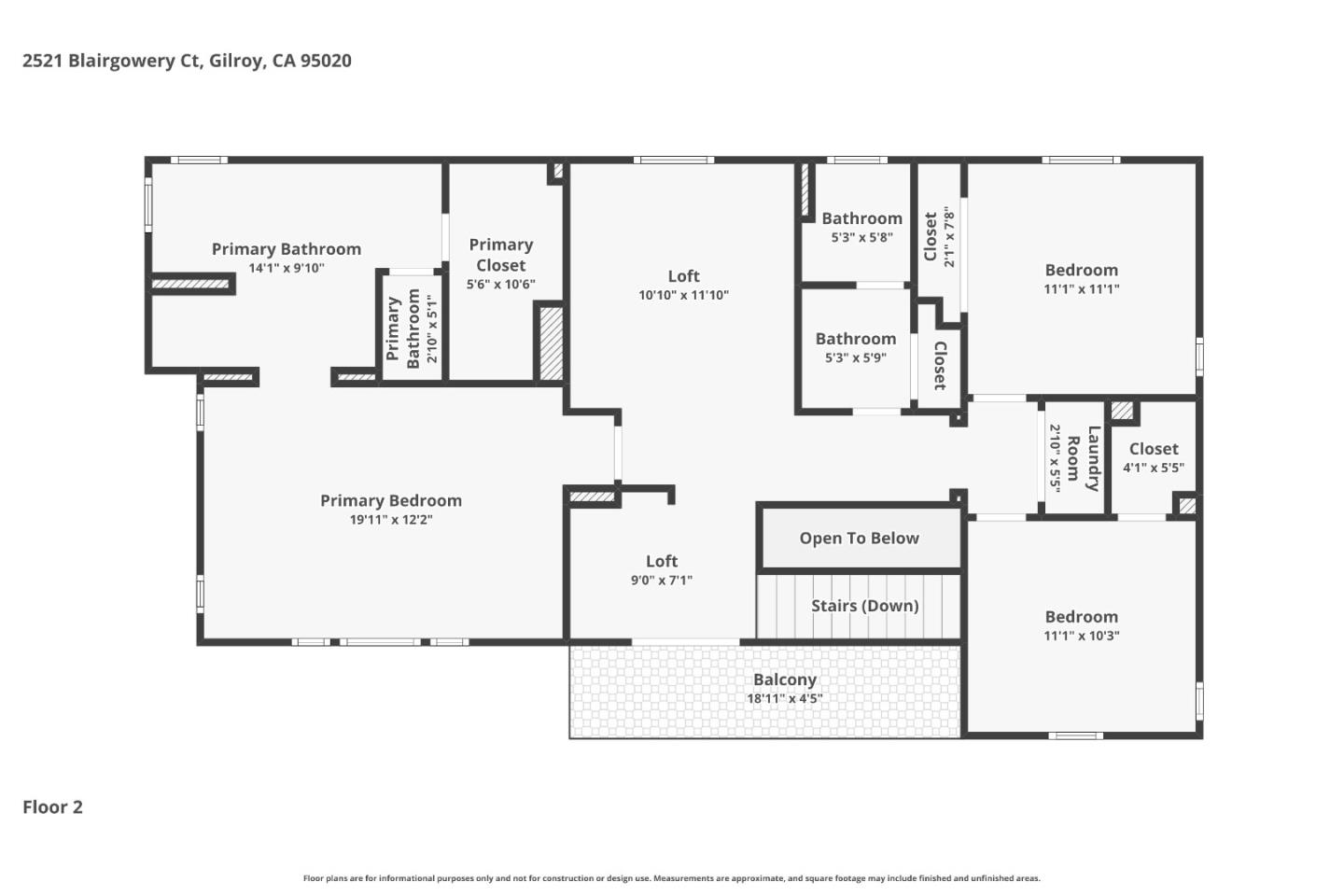 Detail Gallery Image 65 of 65 For 2521 Blairgowery Ct, Gilroy,  CA 95020 - 5 Beds | 3/1 Baths