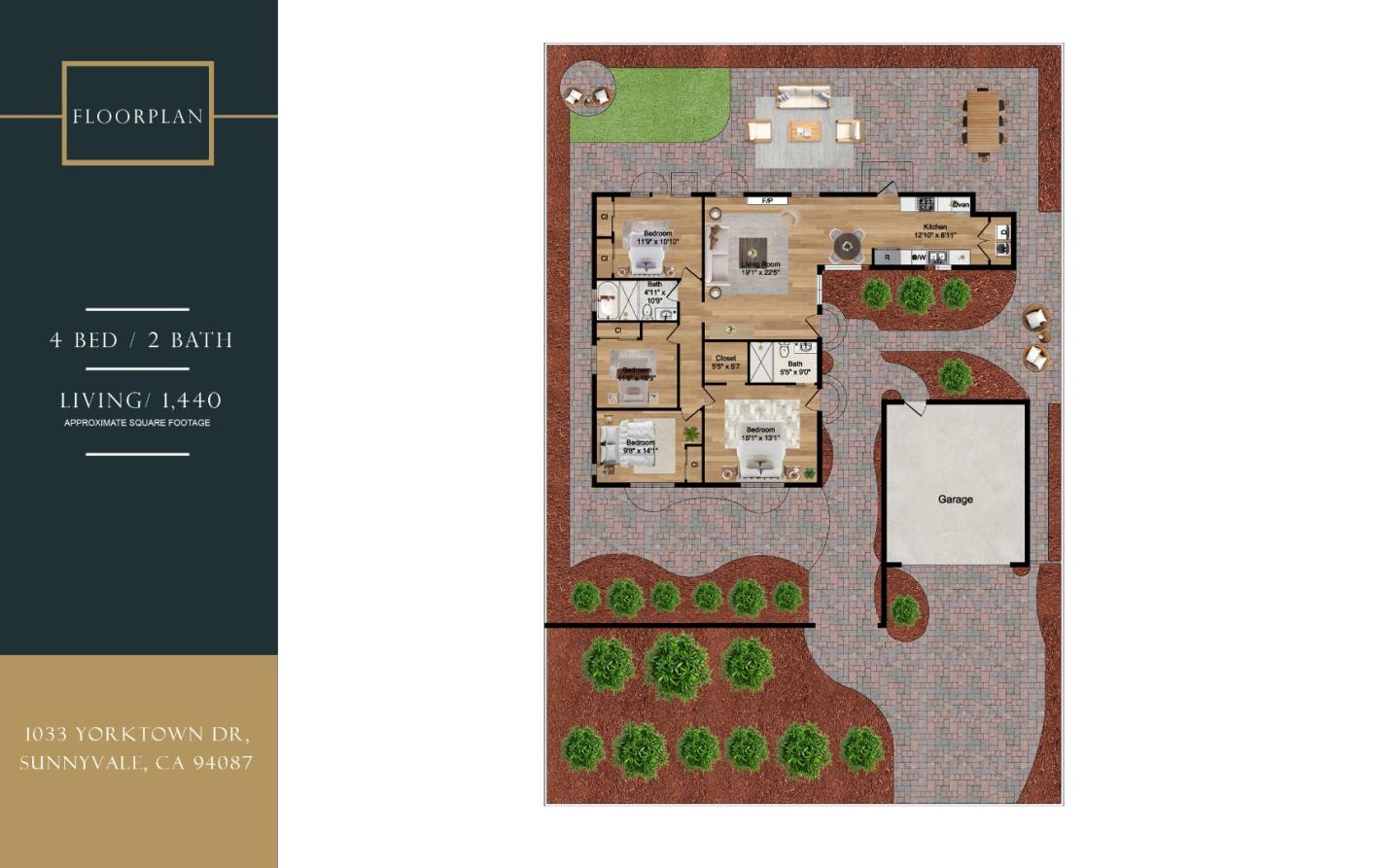 Detail Gallery Image 104 of 104 For 1033 Yorktown Dr, Sunnyvale,  CA 94087 - 4 Beds | 2 Baths