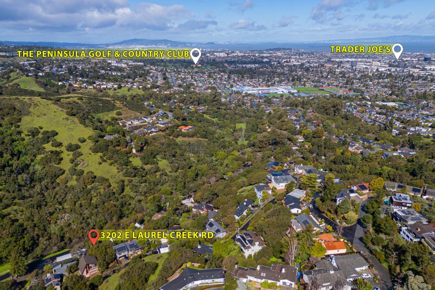 Detail Gallery Image 44 of 47 For 3202 E Laurel Creek Rd, Belmont,  CA 94002 - 3 Beds | 3 Baths