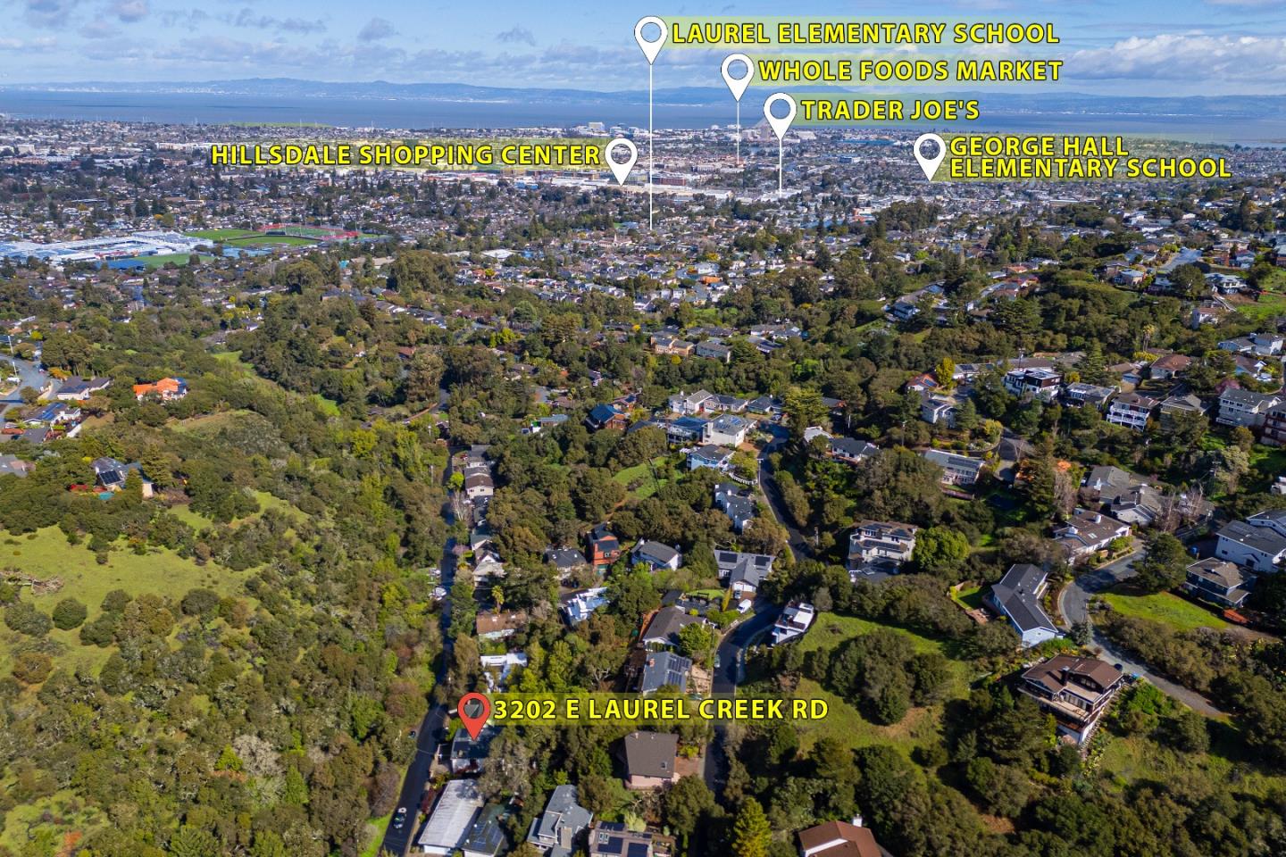 Detail Gallery Image 45 of 47 For 3202 E Laurel Creek Rd, Belmont,  CA 94002 - 3 Beds | 3 Baths