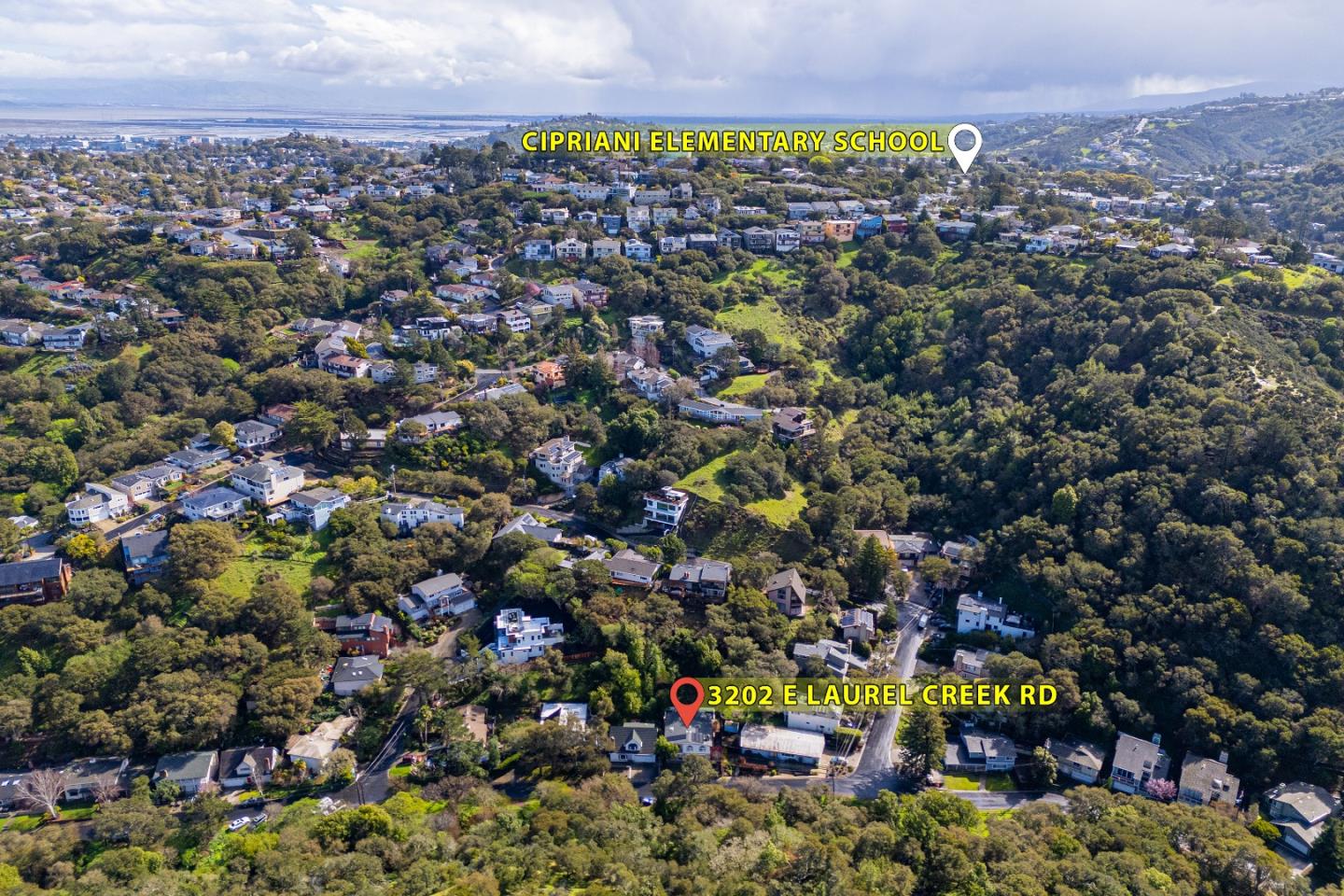 Detail Gallery Image 46 of 47 For 3202 E Laurel Creek Rd, Belmont,  CA 94002 - 3 Beds | 3 Baths