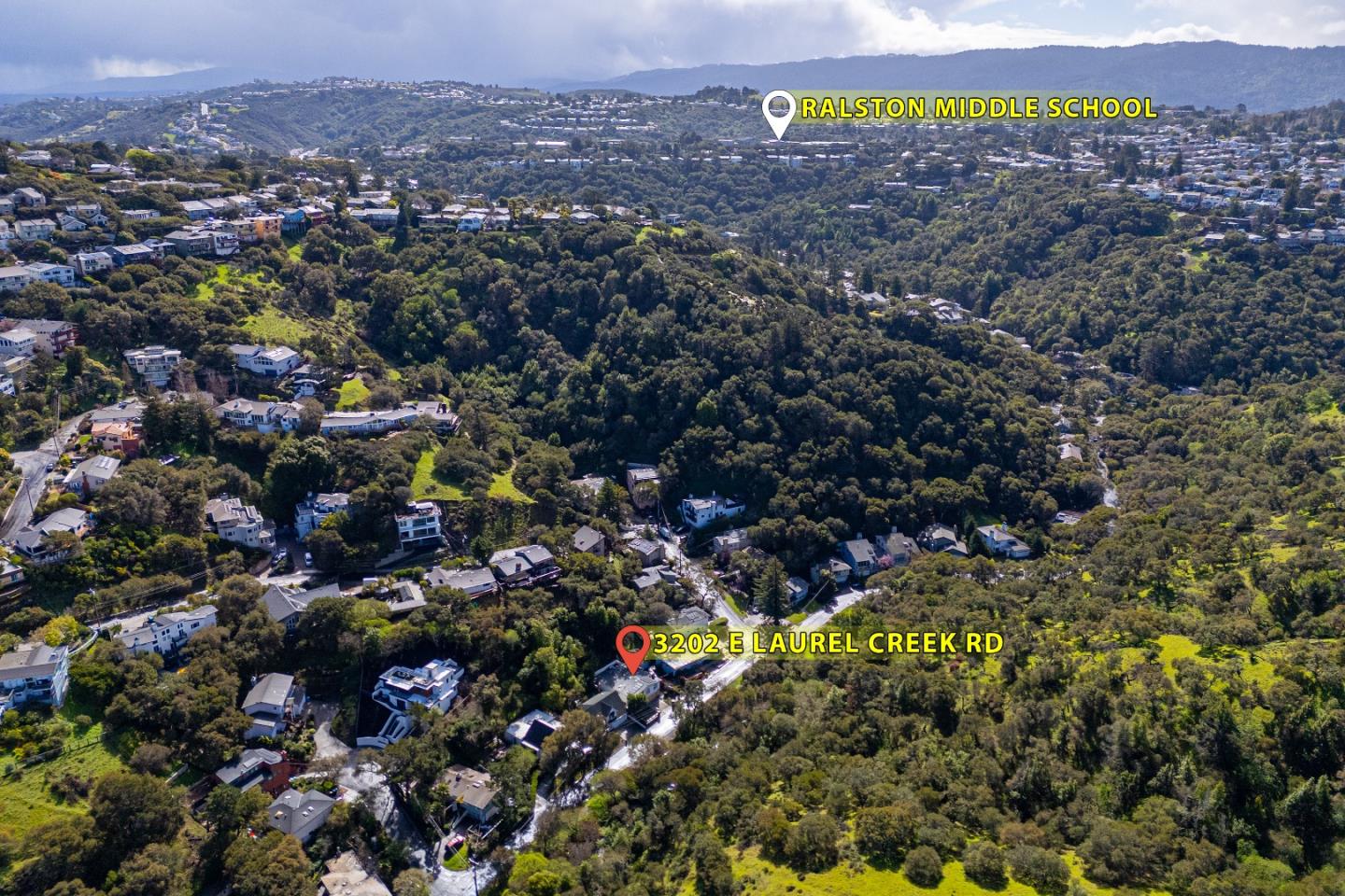 Detail Gallery Image 47 of 47 For 3202 E Laurel Creek Rd, Belmont,  CA 94002 - 3 Beds | 3 Baths