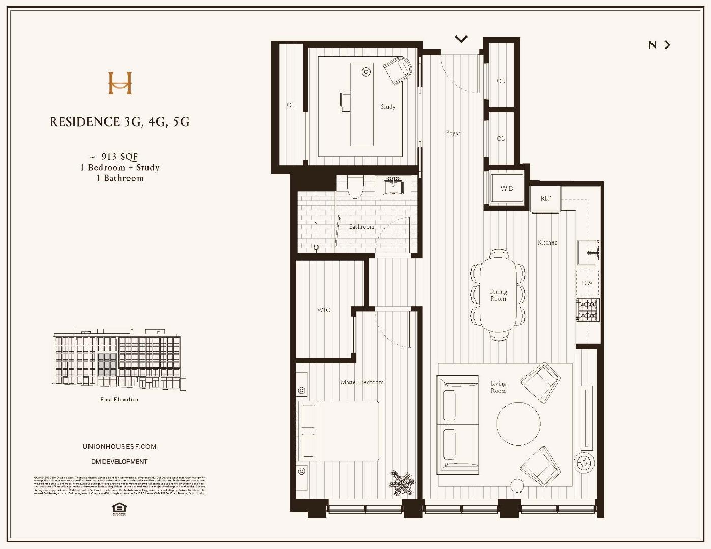 Detail Gallery Image 27 of 36 For Union St,  San Francisco,  CA 94123 - 1 Beds | 1 Baths
