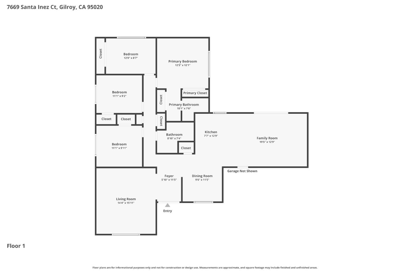 Detail Gallery Image 59 of 59 For 7669 Santa Inez Ct, Gilroy,  CA 95020 - 4 Beds | 2 Baths