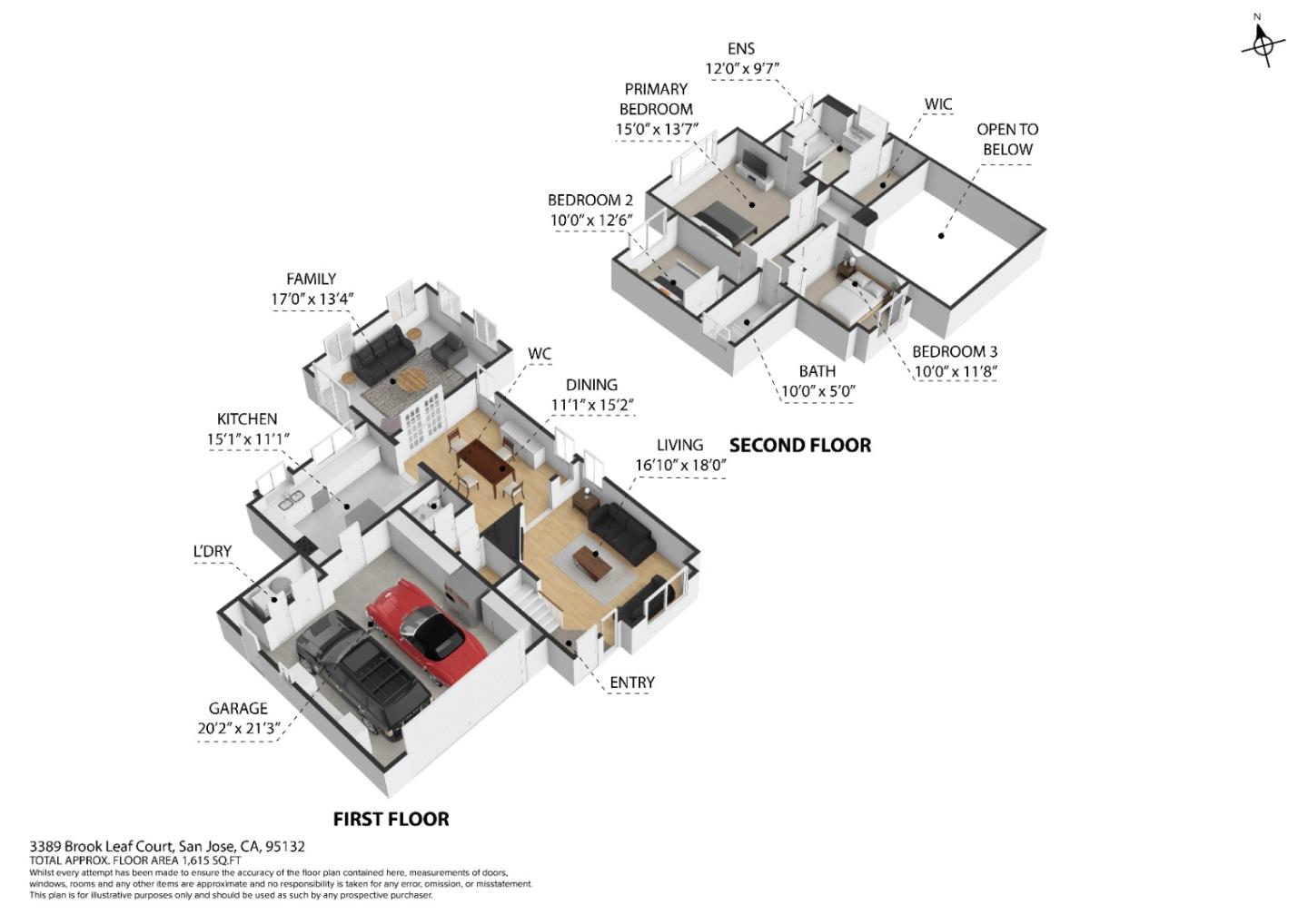 Detail Gallery Image 2 of 50 For 3389 Brook Leaf Ct, San Jose,  CA 95132 - 3 Beds | 2/1 Baths