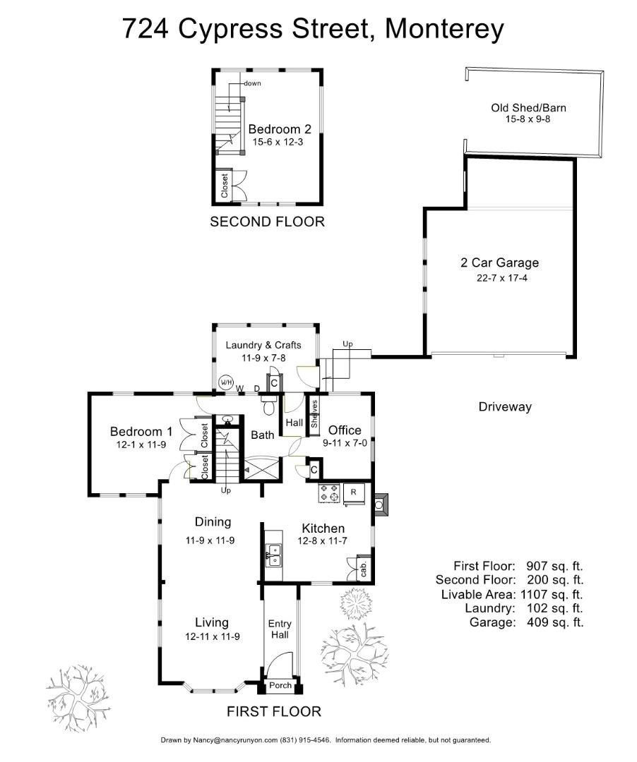 Detail Gallery Image 41 of 41 For 724 Cypress St, Monterey,  CA 93940 - 2 Beds | 1 Baths