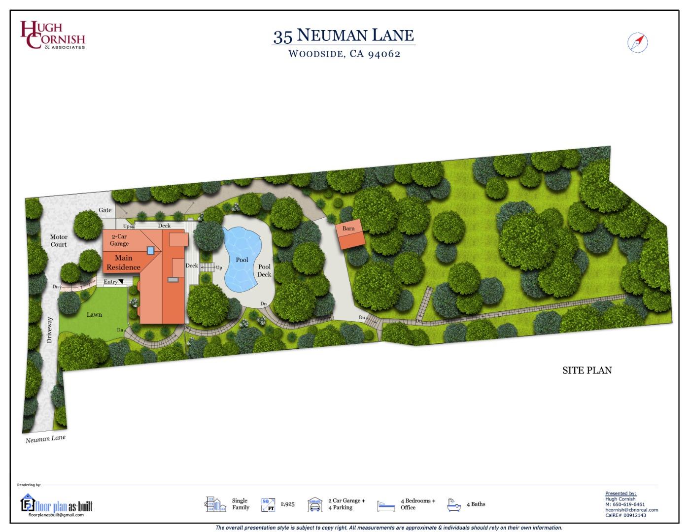 Detail Gallery Image 34 of 34 For 35 Neuman Ln, Woodside,  CA 94062 - 4 Beds | 4 Baths