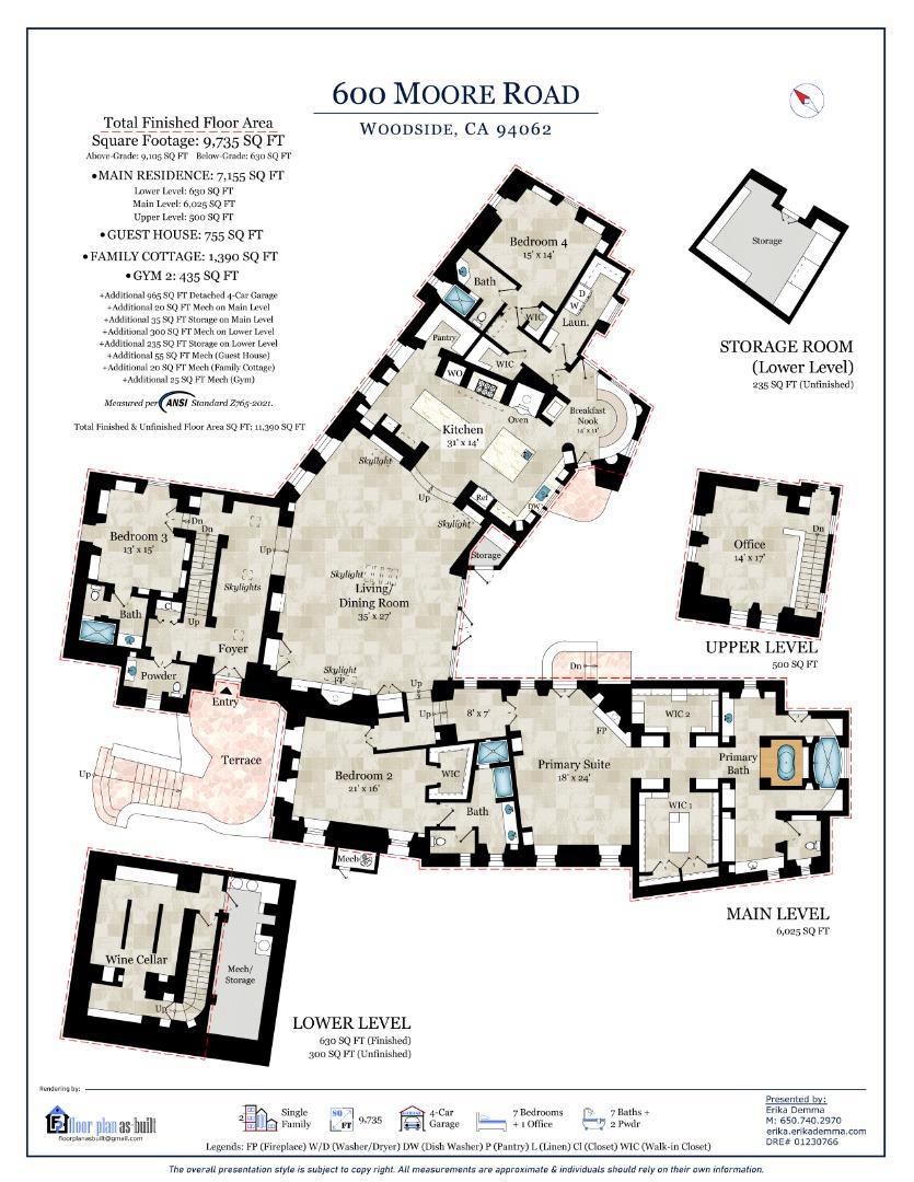 Detail Gallery Image 64 of 65 For 600 Moore Rd, Woodside,  CA 94062 - 4 Beds | 4/1 Baths