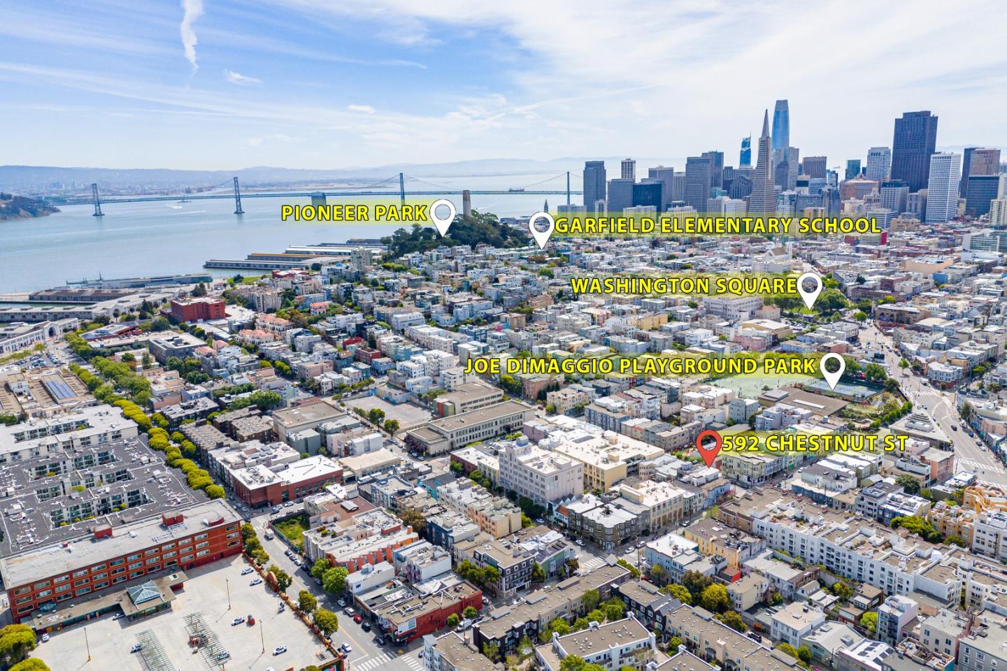 Detail Gallery Image 35 of 46 For 592 Chestnut St, San Francisco,  CA 94133 - 3 Beds | 3 Baths