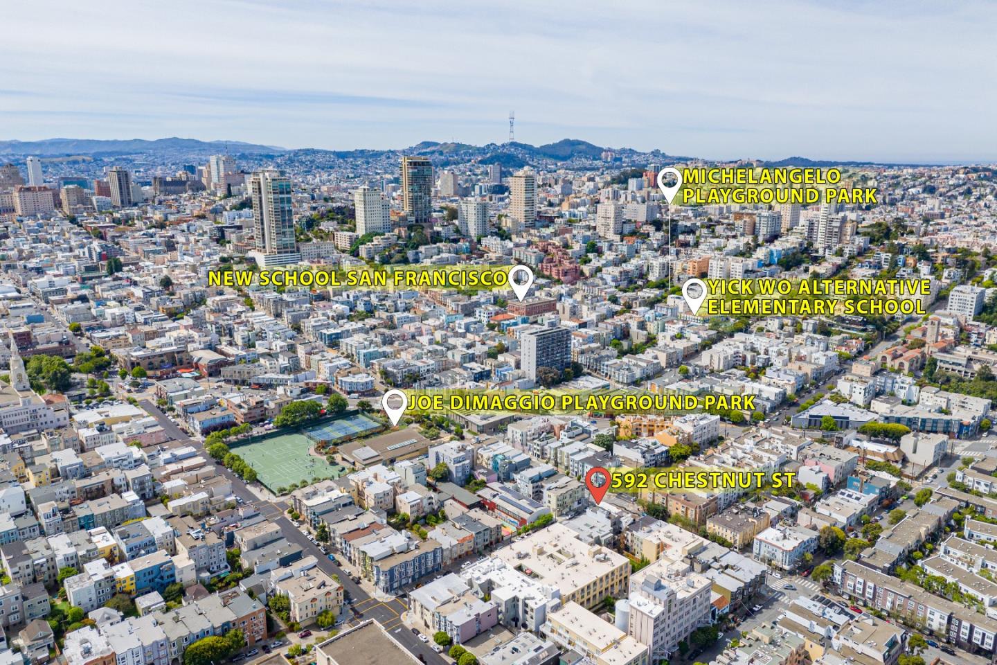 Detail Gallery Image 37 of 46 For 592 Chestnut St, San Francisco,  CA 94133 - 3 Beds | 3 Baths