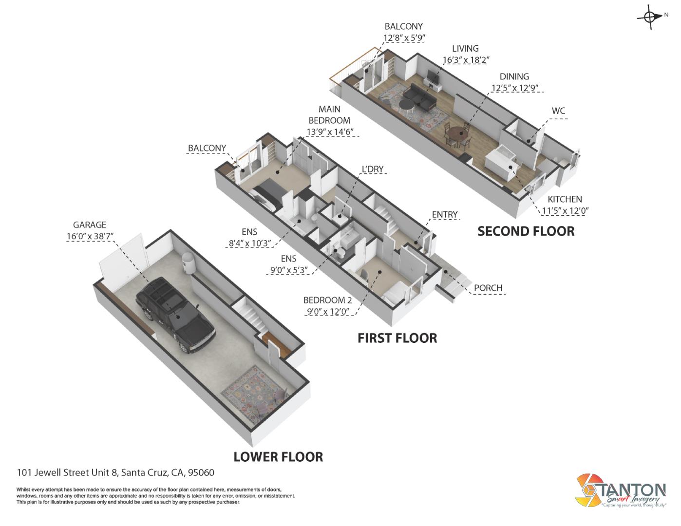 Detail Gallery Image 41 of 42 For 101 Jewell St #8,  Santa Cruz,  CA 95060 - 2 Beds | 2/1 Baths