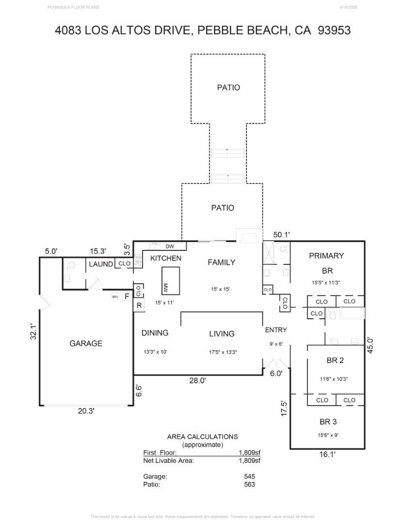 Detail Gallery Image 21 of 21 For 4083 Los Altos Dr, Pebble Beach,  CA 93953 - 3 Beds | 2/1 Baths