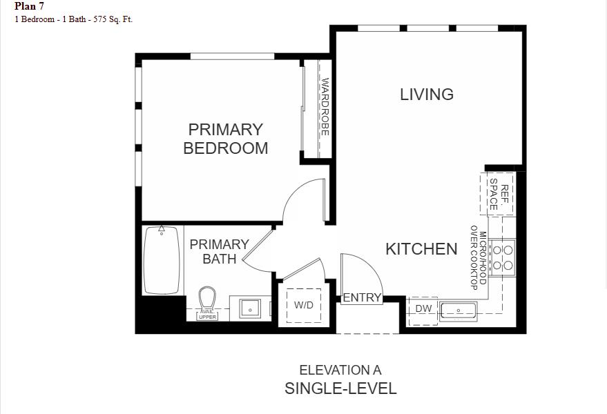 Detail Gallery Image 7 of 8 For 17050 Depot St #302,  Morgan Hill,  CA 95037 - 1 Beds | 1 Baths