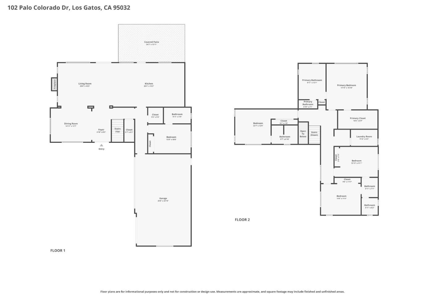102 Palo Colorado Drive, Los Gatos, CA, 95032