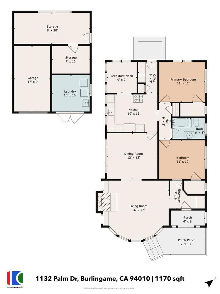 1132 Palm Drive, Burlingame, CA, 94010
