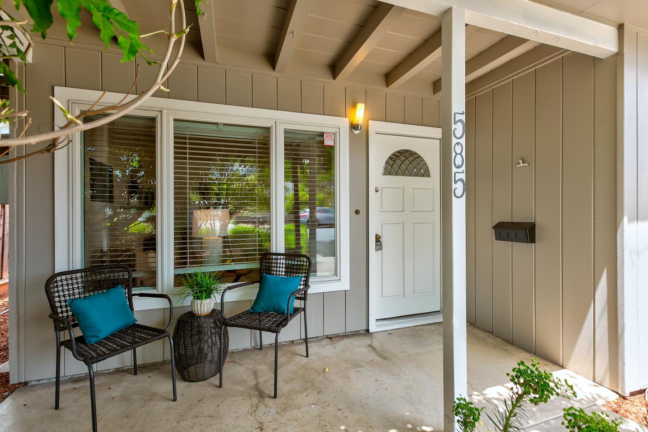 Located in the Heritage area of Sunnyvale, where you can see the last remnants of Silicon Valley's agricultural roots, this adorable two-bedroom, one-bath home on a quiet street offers old-school Sunnyvale vibes. Beautifully landscaped backyard, large sunny atrium, gleaming, just-refinished hardwood floors, wood-burning fireplace, and a laundry area in the garage are just a few of the features of this charming home. Great potential to expand this home or add an ADU. Short walk (or bike) to Sunnyvale's newly redeveloped downtown with many interesting restaurants, Whole Foods, Target, and movie theaters.